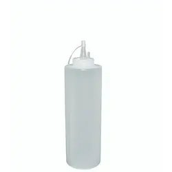 Емкость для соуса с крышкой, прозрачная, MGprof, 0.375 л, 5.5 см