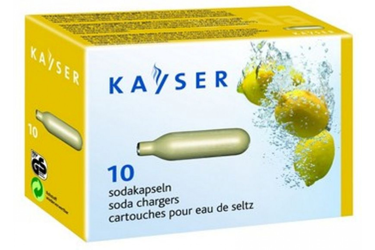 Баллончики для сифона для газирования воды, Kayser