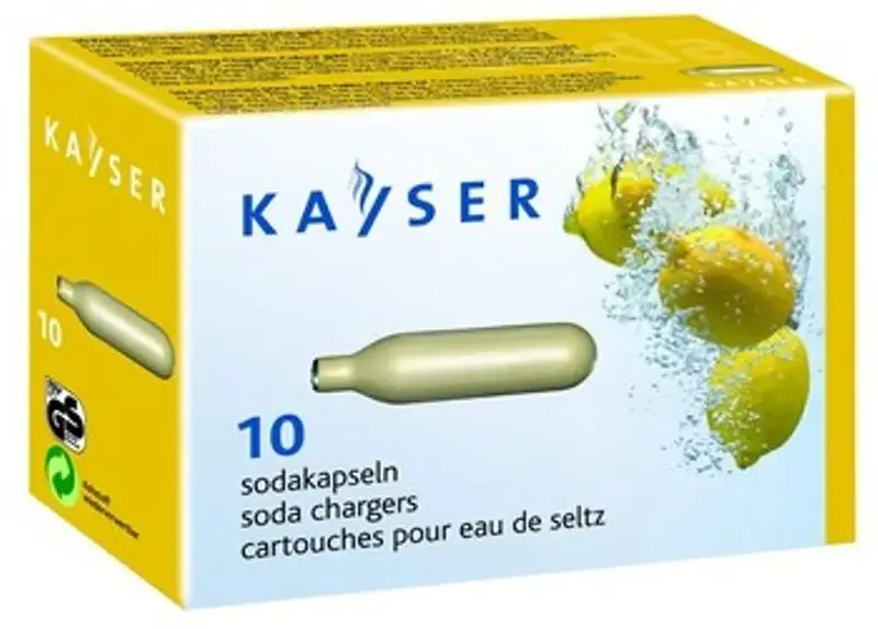 Баллончики для сифона для газирования воды, Kayser