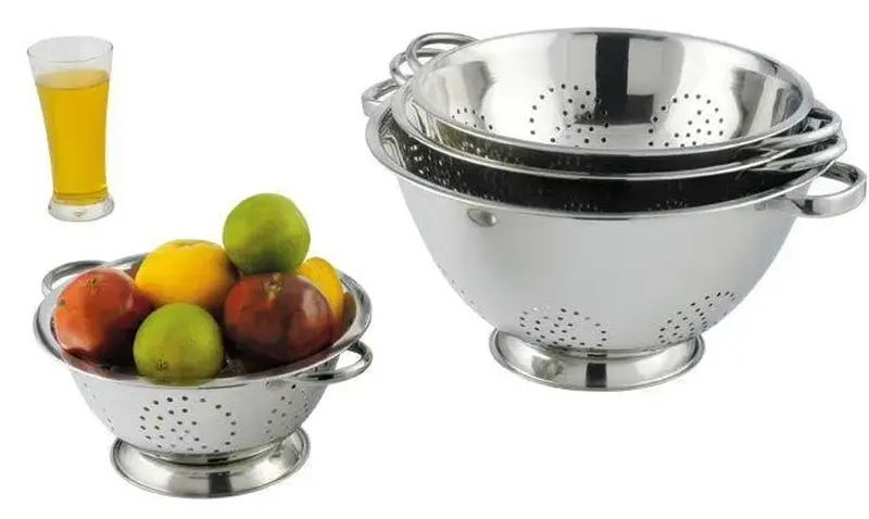 Дуршлаг, MGsteel, 37 х 18 см, 10 л, 37 см