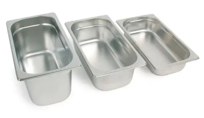 Гастроемкость, MGsteel, 17.6 х 32.5 х 2 см, 0.7 л