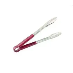 Щипцы универсальные, красная ручка, MGsteel, 24 см