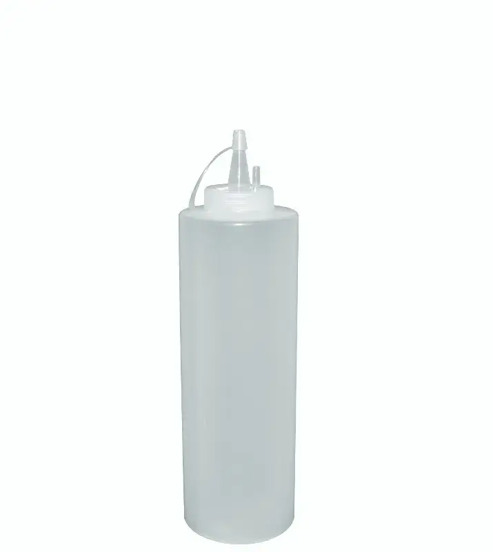 Емкость для соуса с крышкой, белая, MGprof, 1 л, 7.5 см