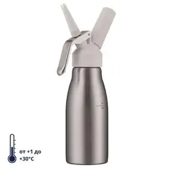 Сифон для взбивания сливок, Kayser 0.5 л,