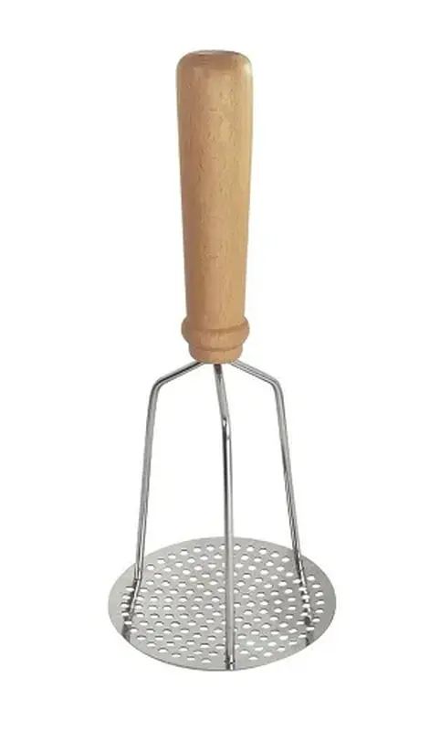 Картофелемялка с деревянной ручкой, Tellier, 25 см