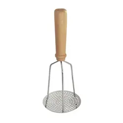 Картофелемялка с деревянной ручкой, Tellier, 25 см