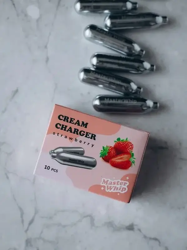 Баллончики для сифона, вкус клубника, MasterWhip