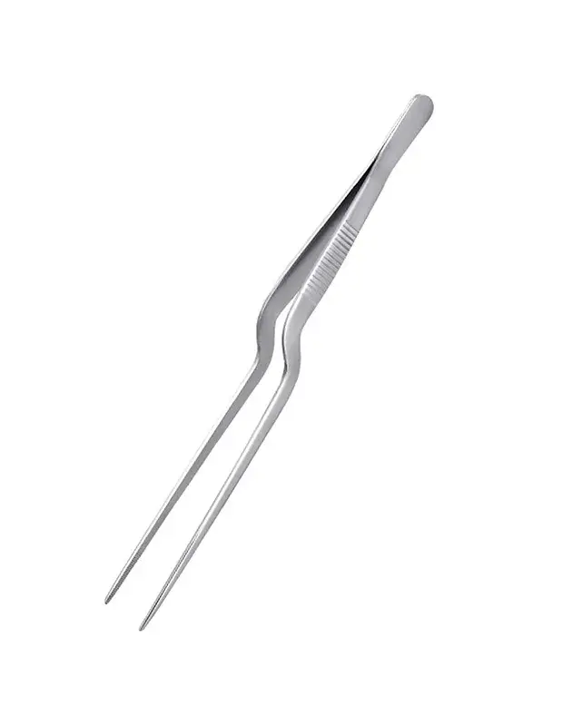 Щипцы (пинцет), изогнутые, MGsteel, 16 см