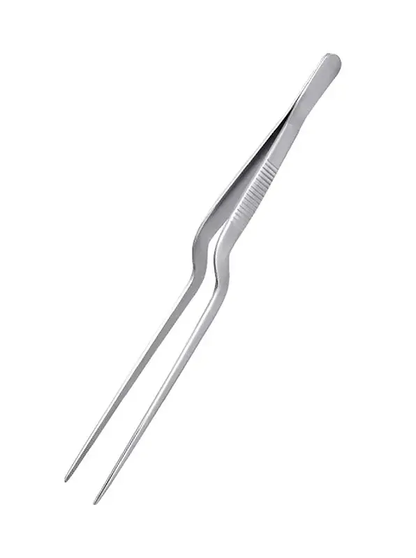 Щипцы (пинцет), изогнутые, MGsteel, 20 см