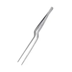 Щипцы (пинцет), изогнутые, MGsteel, 20 см