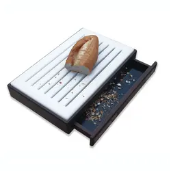 Доска разделочная д/хлеба с поддоном, P.L. Proff Cuisine, 530 х 320 х 90 мм