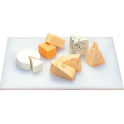 Доска разделочная пластиковая, белая, P.L. Proff Cuisine, 500 х 350 x 8 мм