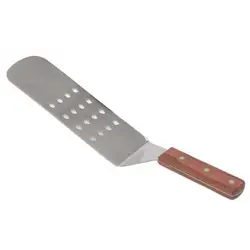 Лопатка с отверстиями, с деревянной ручкой, P.L. Proff Cuisine, 19 х 7.4 см