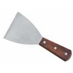 Лопатка-шпатель металлическая с деревянной ручкой, P.L. Proff Cuisine, 11 см