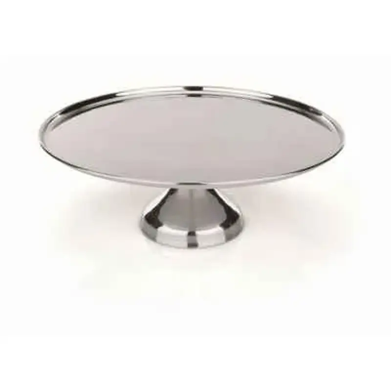 1404360 Подставка для торта , d=36 h=15.5см., нерж.сталь