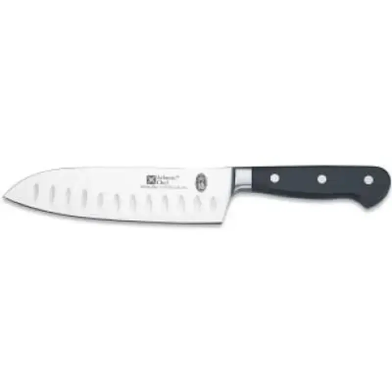 1461F38 Нож кухонный Santoku,серия Premium, L=18см., лезвие- нерж.сталь,ручка- пластик лакированный,
