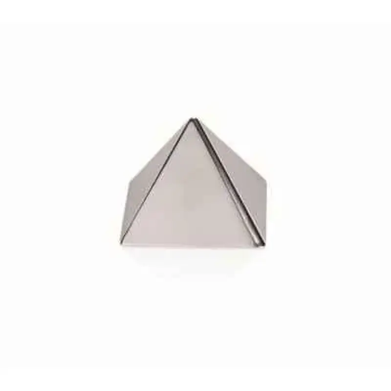 1811085 Форма кондитерская "Пирамида"0.2л, 8.5х8.5h=8.5см., нерж.сталь
