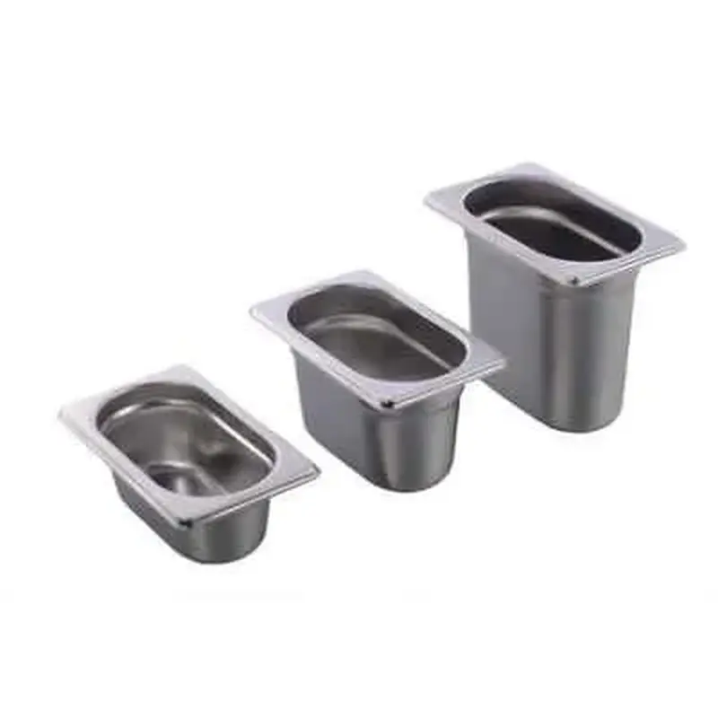 819-6 Гастроемкость стандартная, 1л., GN1/9-176x110h=150мм., нерж.сталь