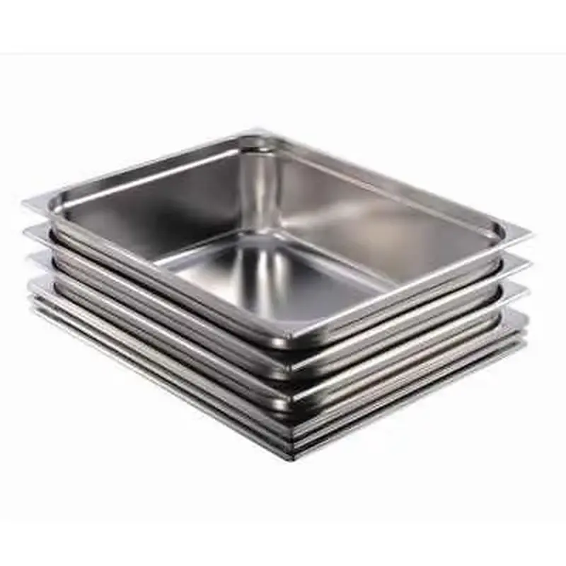 821-20 Гастроемкость стандартная, .л., GN2/1-650x530h=20мм., нерж.сталь