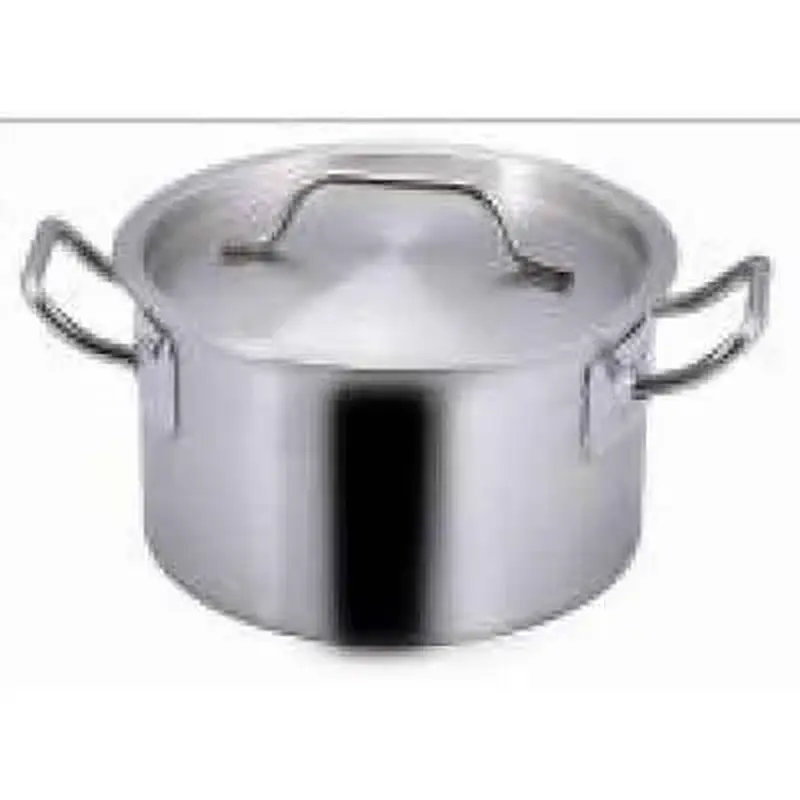 E13535 Кастрюля, 32л., d=35 h=35см., с крышкой нерж.сталь