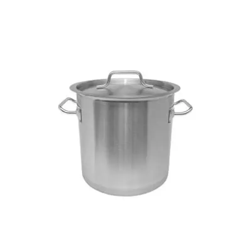 E14040 Кастрюля, 50л., d=40 h=40см., с крышкой нерж.сталь