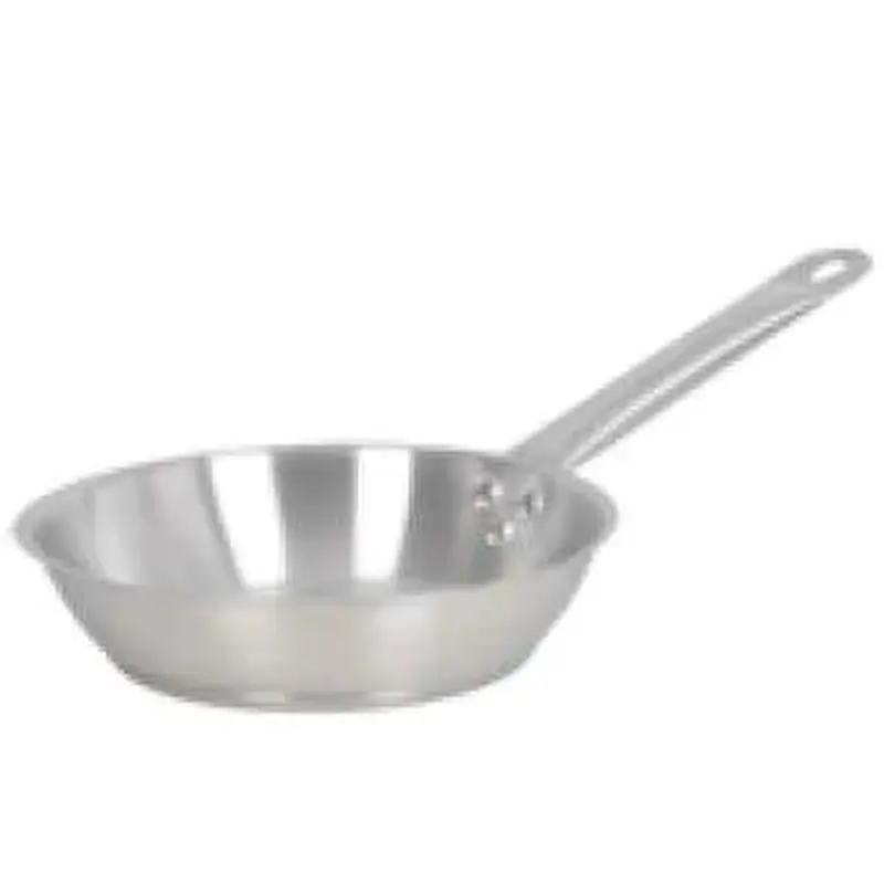 E32405 Сковорода с ручкой, d=24 h=5см., нерж.сталь