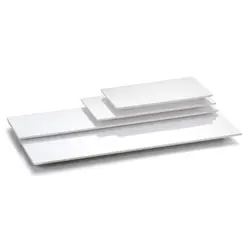 Блюдо прямоугольное, P.L. Proff Cuisine, White Mel, 53 x 32 x 1,5 см