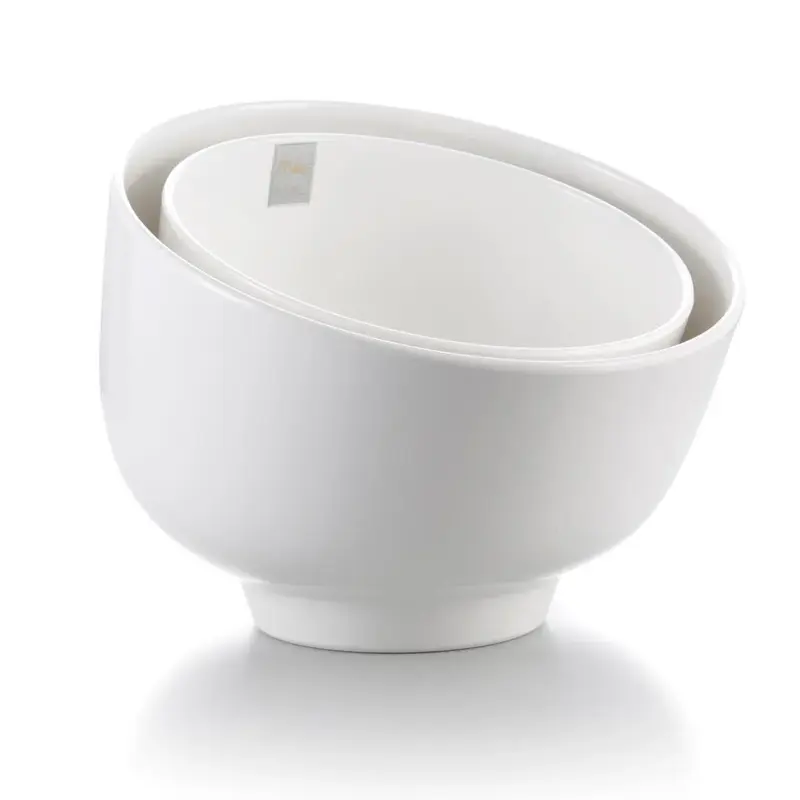 Салатник, P.L. Proff Cuisine, White Mel, 22,1 x 16,8 см, 2000 мл