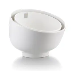 Салатник, P.L. Proff Cuisine, White Mel, 22,1 x 16,8 см, 2000 мл