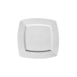 Тарелка квадратная, Tudor, Royal White, 18 х 18 см