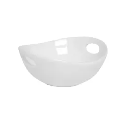 Емкость для закусок с ручками, Tudor, Royal White, 9 см