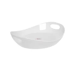 Блюдо глубокое с ручками, Tudor, Royal White, 34 см