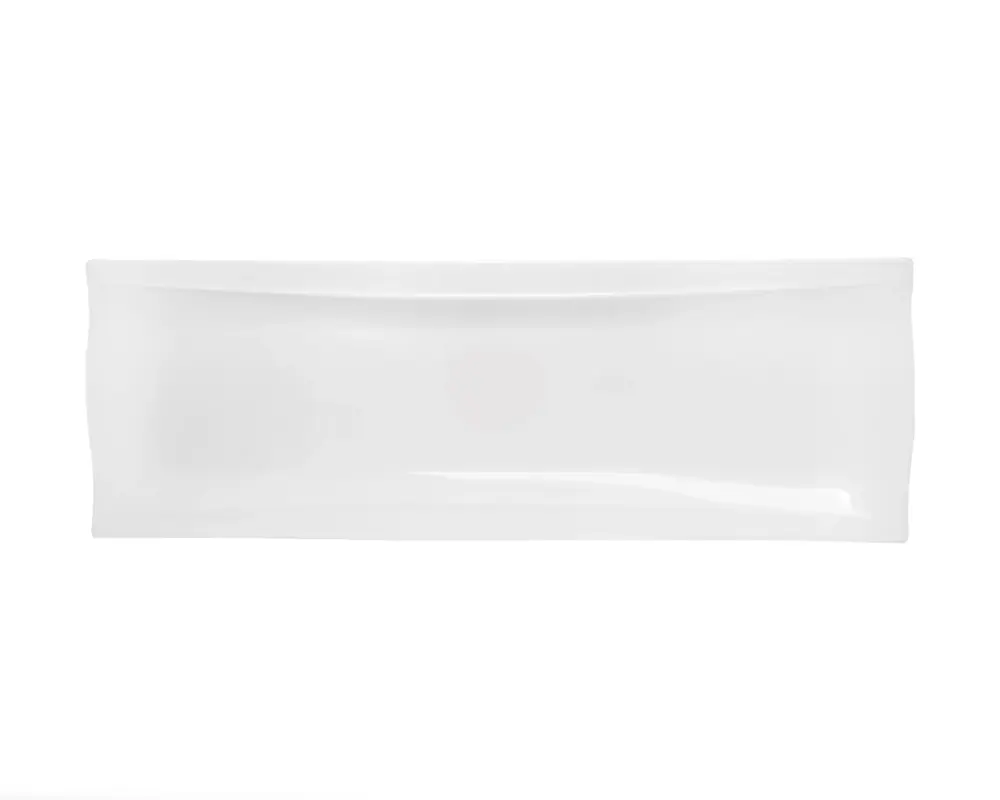 Блюдо прямоугольное, Tudor, Royal White, 39 х 13 см