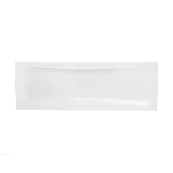 Блюдо прямоугольное, Tudor, Royal White, 39 х 13 см