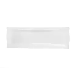 Блюдо прямоугольное, Tudor, Royal White, 47 х 16 см