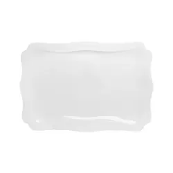 Блюдо прямоугольное, Tudor, Royal White, 41 х 27 см