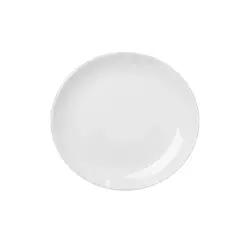 Тарелка без полей, Tudor, Royal White, 23 см