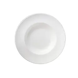 Тарелка глубокая, Tudor, Royal White, 23 см