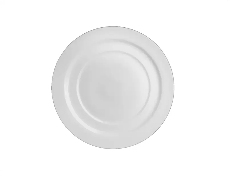 Блюдце для бульнницы TU2545, Tudor, Royal White, 16 см