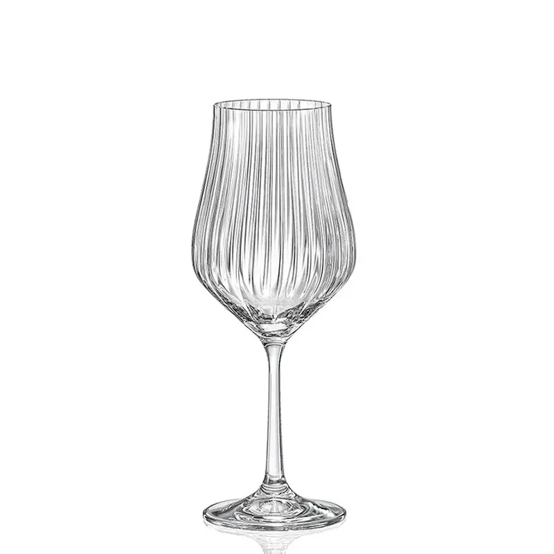 Бокал для вина, Crystalex, Tulipa Optic, 450 мл (набор 6 шт, цена указана за 1 шт)