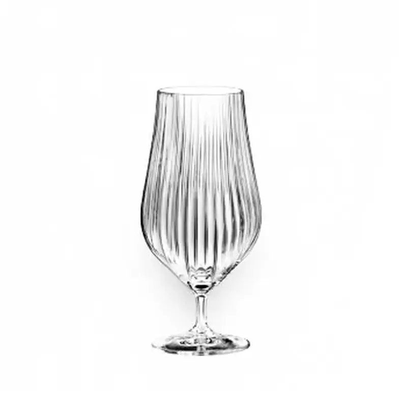 Бокал для пива, Crystalex, Tulipa  Optic, 540 мл (набор 6 шт, цена указана за 1 шт)