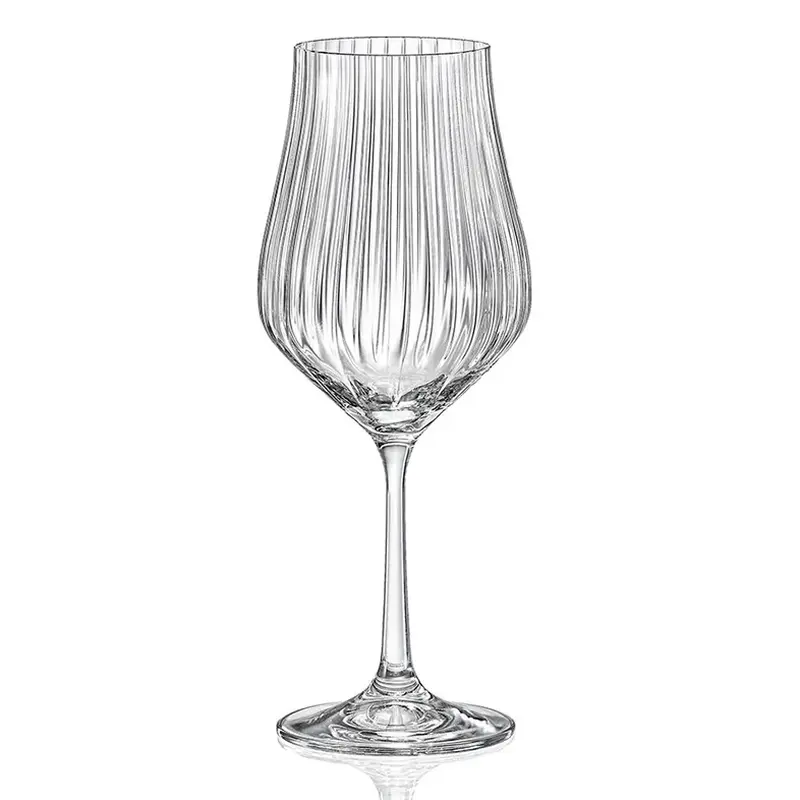 Бокал для вина, Crystalex, Tulipa Optic, 550 мл (набор 6 шт, цена указана за 1 шт)
