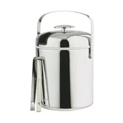 Емкость для льда с щипцами, APS, 1.3л, 14x22 см