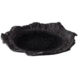 Тарелка Style Point, RAW Design by RBC керамика ,L=32,B=28см черный