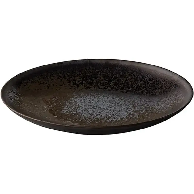 Тарелка Studio Raw, керамика D=25,H=3см коричневый