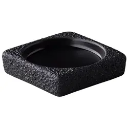 Подставка для комплимента Style Point, RAW Design by Kevala, керамика ,H=22,L=90,B=90мм черный