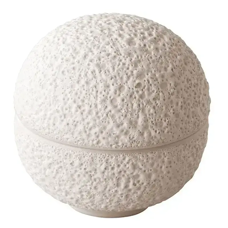 Салатник Style Point, RAW Design by Kevala, с крышкой керамика D=7см белый,матовый