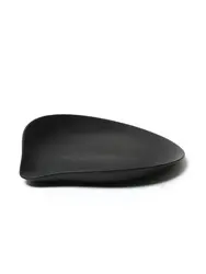 Блюдо, COMAS, 24.1x22.4x3.5 см, Черный