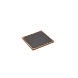 Комплект, Comas, Доска для подачи из акации 32x32x1.5 см + блюдо из сланца 30x30x1.5 см