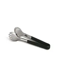 Щипцы сервировочные овальные, Comas, 24 см, цвет ручки черный